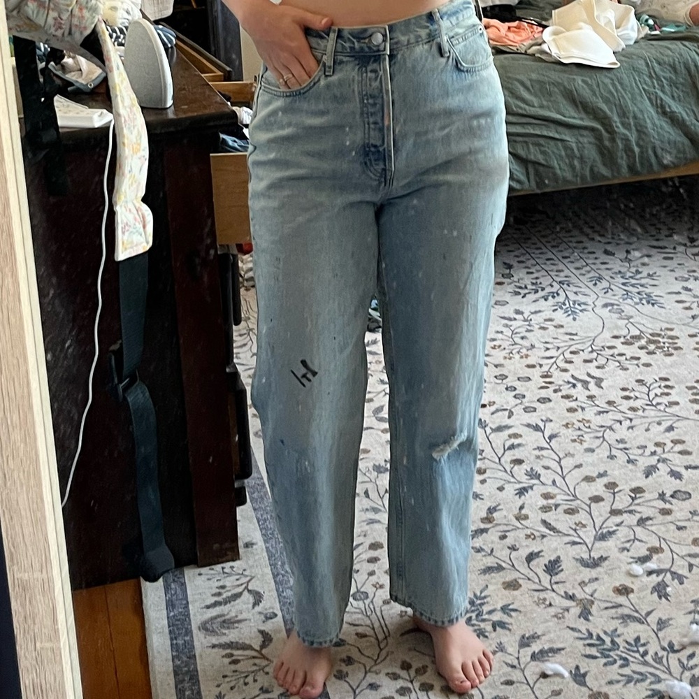 Everlane way high rigid Jean